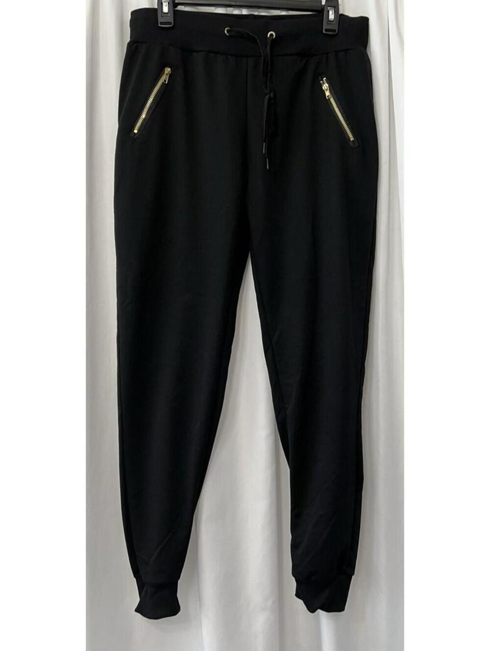 Women’s Sport Black Casual Lounge Jogger Pants Size XL NWOT